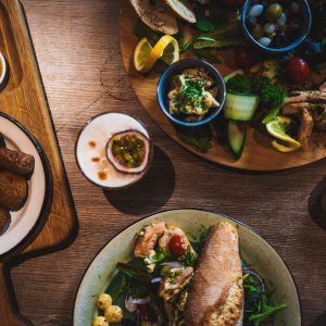 achtergrondfoto menukaarten